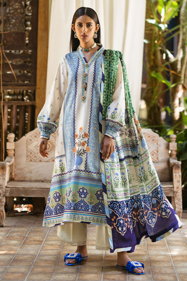 Mushq | Nirvana Silk Edit |  Azure by Mushq - Designer Dress - Type: Ladies Clothes - Available at Libayah - 100% Original