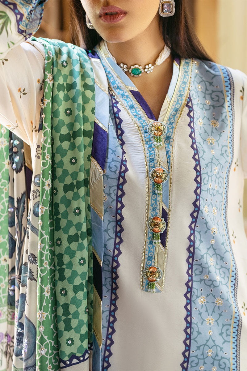Mushq | Nirvana Silk Edit |  Azure by Mushq - Designer Dress - Type: Ladies Clothes - Available at Libayah - 100% Original