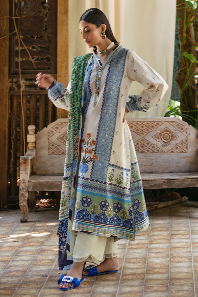 Mushq | Nirvana Silk Edit |  Azure by Mushq - Designer Dress - Type: Ladies Clothes - Available at Libayah - 100% Original