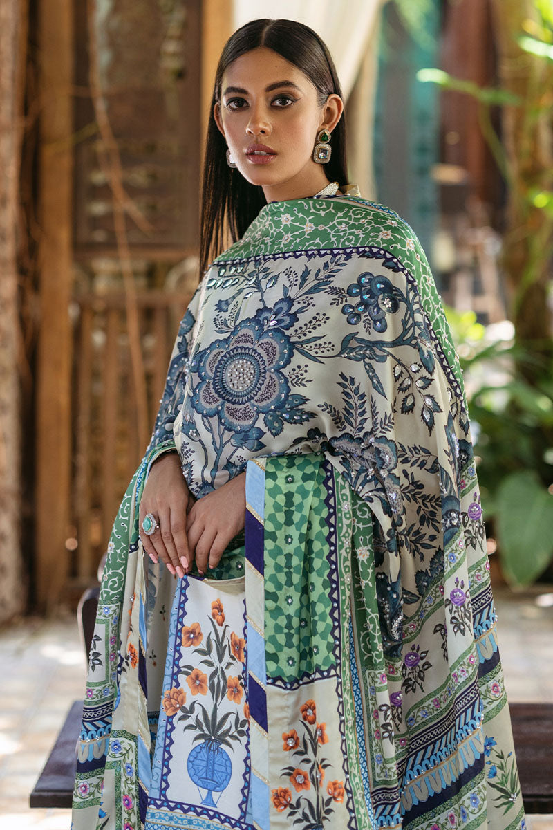 Mushq | Nirvana Silk Edit |  Azure by Mushq - Designer Dress - Type: Ladies Clothes - Available at Libayah - 100% Original