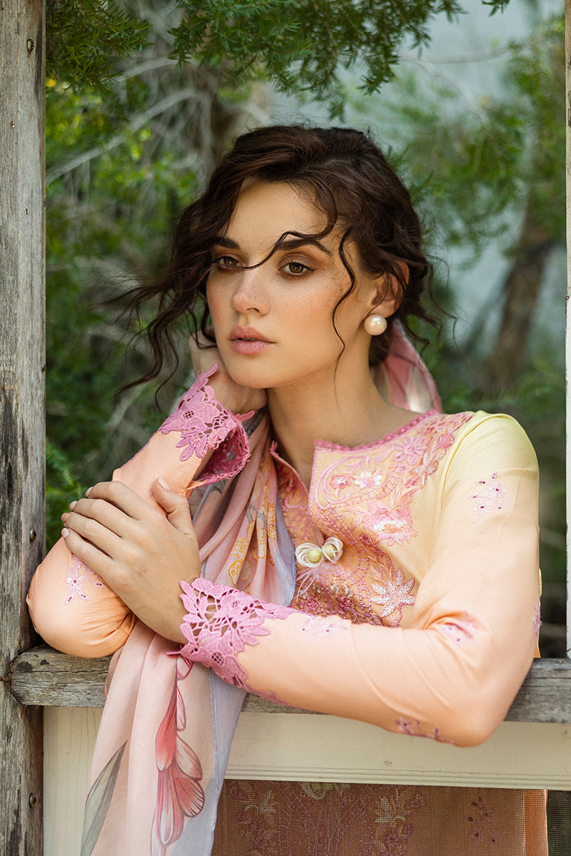 Mushq | Solace Ombre Chikankari | Risate by Mushq - Designer Dress  - Type : Ladies Clothes - Available at Libayah - 100% Original 