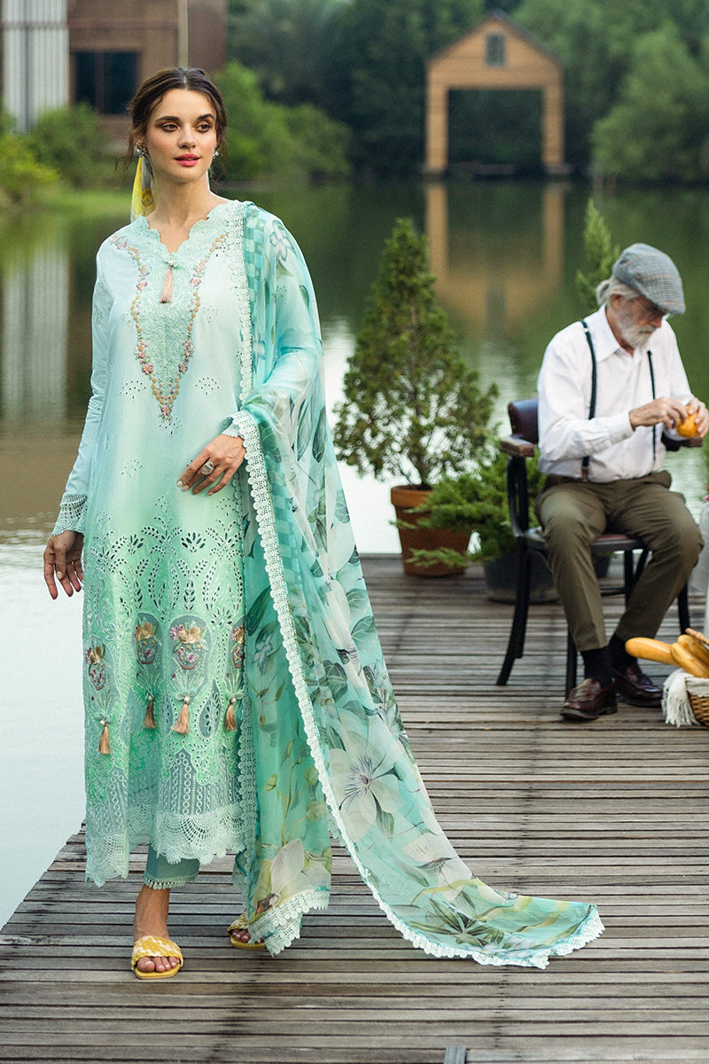 Mushq | Solace Ombre Chikankari | Famiglia by Mushq - Designer Dress - Type: Ladies Clothes - Available at Libayah - 100% Original