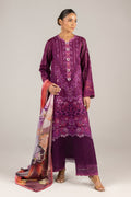 Mushq | Manaram Luxury Lawn 25 | Eternal Beat by Mushq - Designer Dress - Type: Ladies Clothes - Available at Libayah - 100% Original