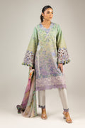 Mushq | Manaram Luxury Lawn 25 | Glittering Grace by Mushq - Designer Dress - Type: Ladies Clothes - Available at Libayah - 100% Original
