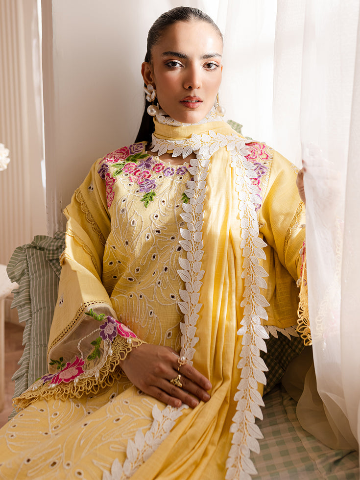Parishay | Mira Winter | MW-01 | 3 PC Khaddar by Parishay - Designer Dress - Type: Luxury - Available at Libayah - 100% Original