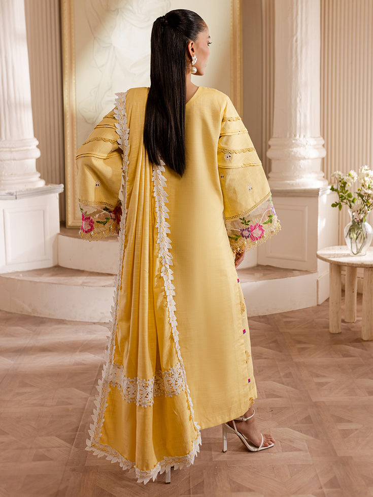 Parishay | Mira Winter | MW-01 | 3 PC Khaddar by Parishay - Designer Dress - Type: Luxury - Available at Libayah - 100% Original