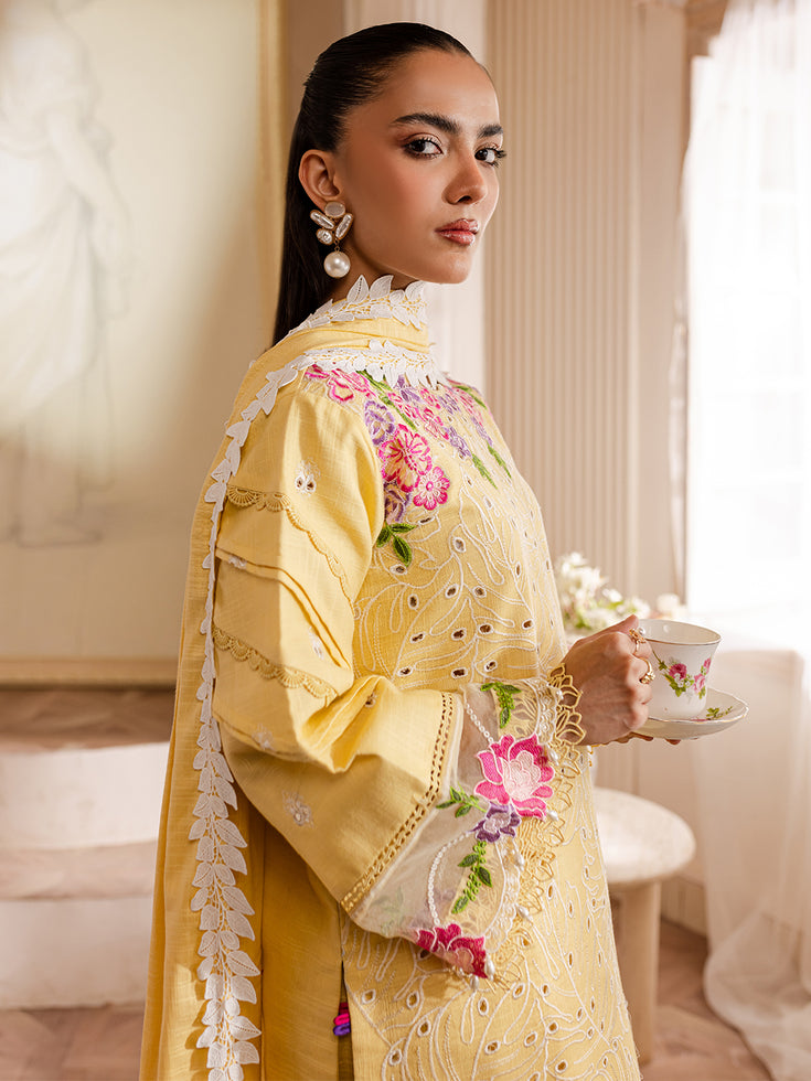 Parishay | Mira Winter | MW-01 | 3 PC Khaddar by Parishay - Designer Dress - Type: Luxury - Available at Libayah - 100% Original
