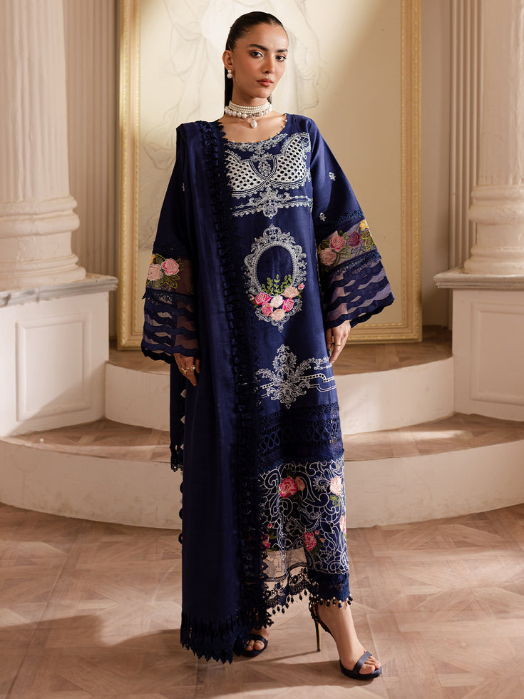 Parishay | Mira Winter | MW-03 | 3 PC Khaddar by Parishay - Designer Dress - Type: Luxury - Available at Libayah - 100% Original
