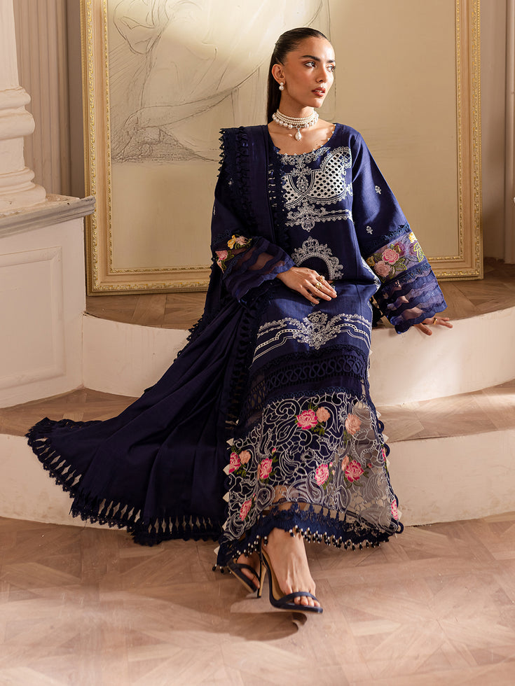 Parishay | Mira Winter | MW-03 | 3 PC Khaddar by Parishay - Designer Dress - Type: Luxury - Available at Libayah - 100% Original