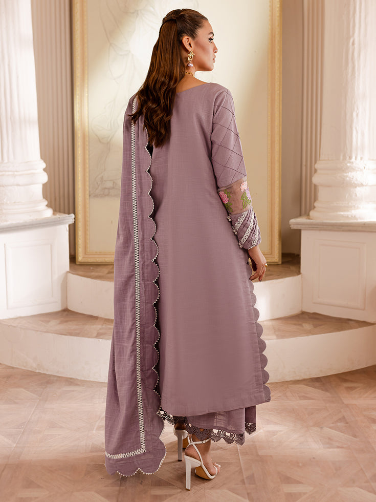 Parishay | Mira Winter | MW-04 | 3 PC Khaddar by Parishay - Designer Dress - Type: Luxury - Available at Libayah - 100% Original