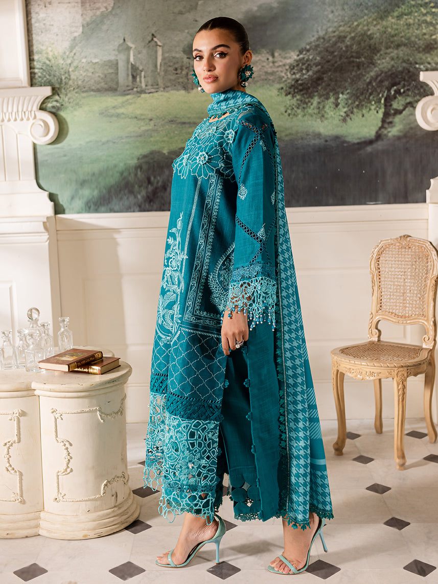Parishay | Mira Winter | MW-12 | 3 PC Khaddar by Parishay - Designer Dress - Type: Luxury - Available at Libayah - 100% Original