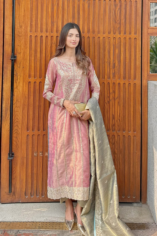 Maryum N Maria | Farisha Formals| OCEANE - MW40092 by Maryum N Maria - Designer Dress  - Type : Ladies Clothes - Available at Libayah - 100% Original 