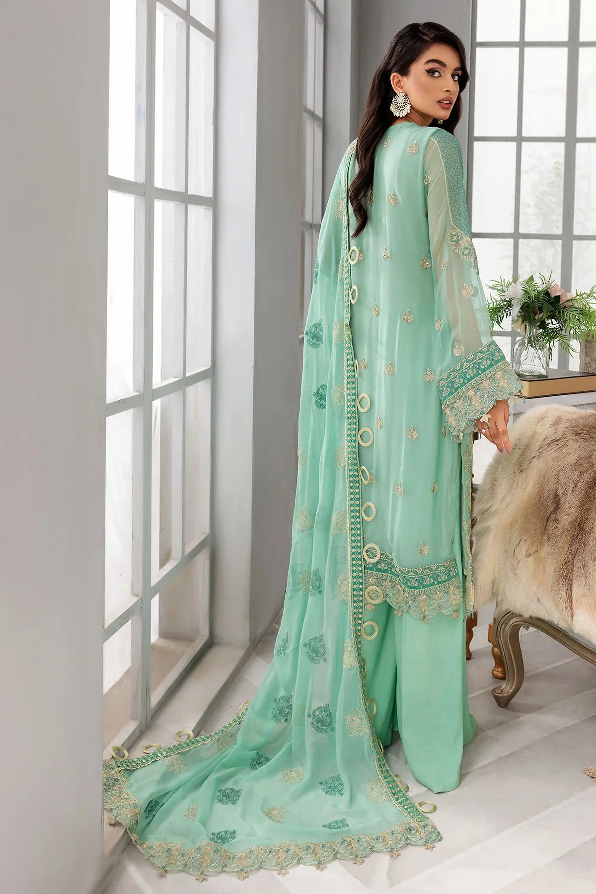Motifz | Premium Embroidered Formals 24 | 3396 by Motifz - Designer Dress - Type: Ladies Clothes - Available at Libayah - 100% Original