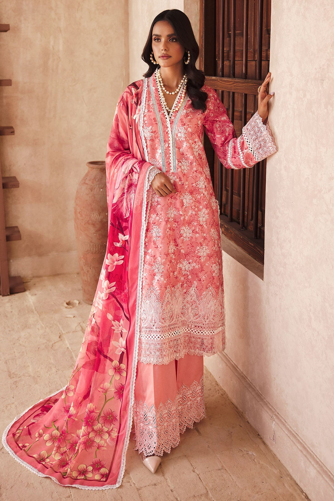 Motifz | Premium Lawn 25 | 3735-MAYA by Motifz - Designer Dress - Type: Ladies Clothes - Available at Libayah - 100% Original