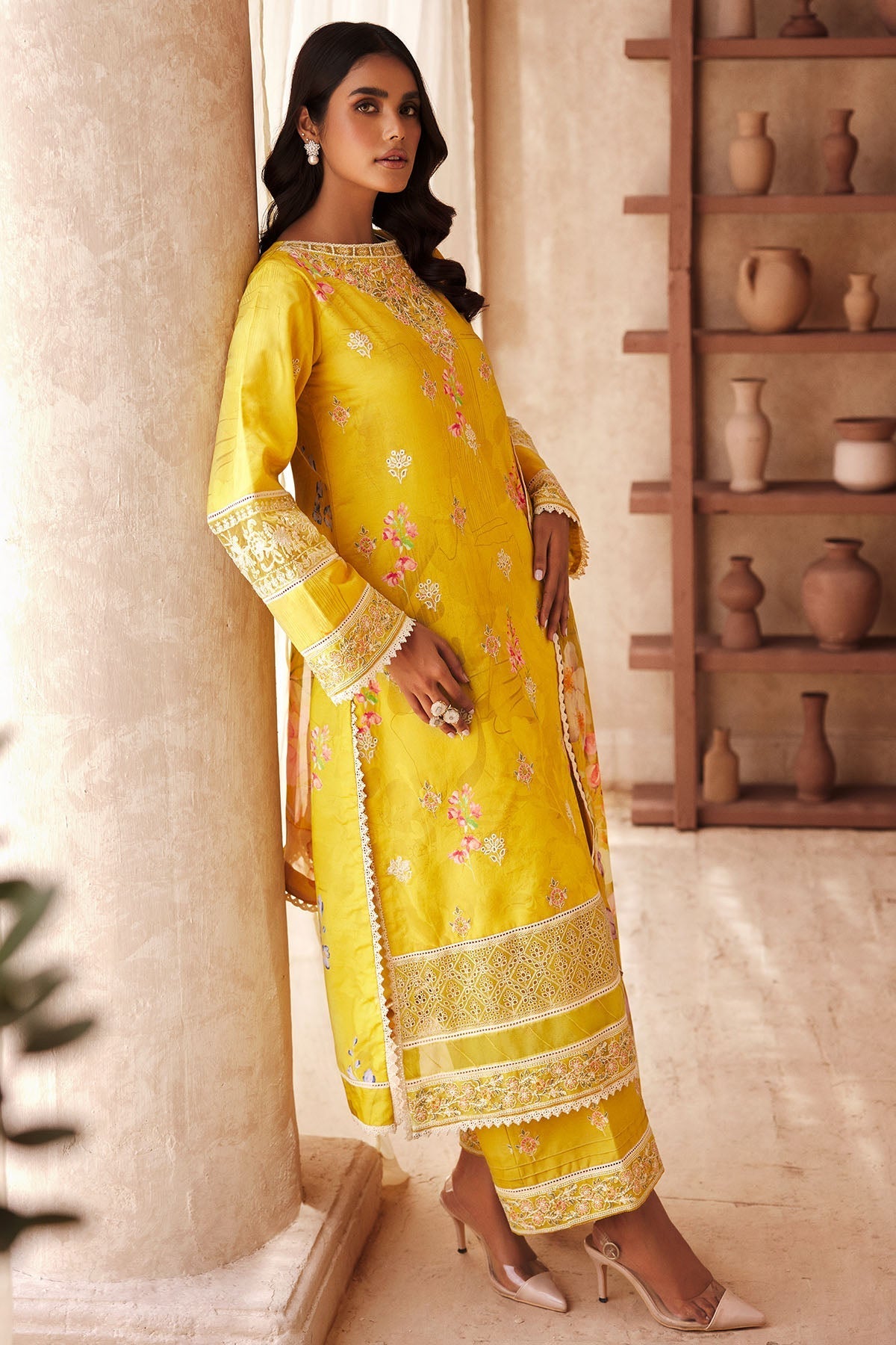 Motifz | Premium Lawn 25 | 3741-ELIE by Motifz - Designer Dress - Type: Ladies Clothes - Available at Libayah - 100% Original
