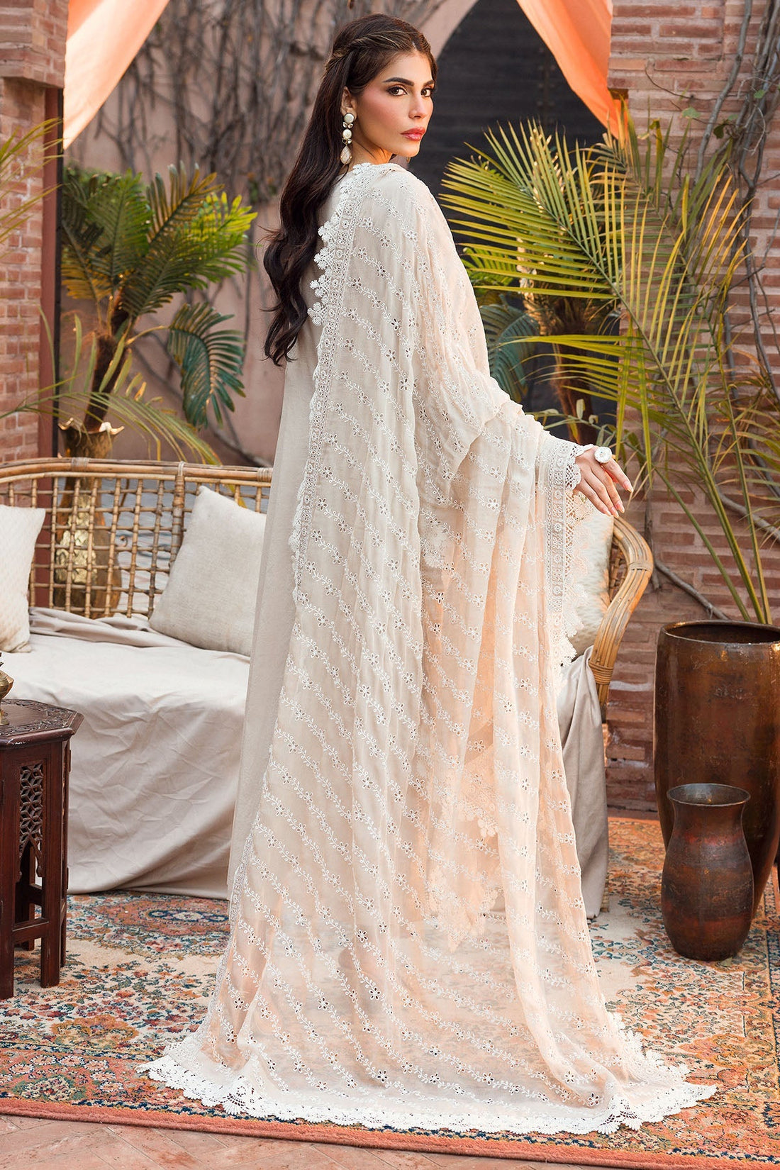 Motifz | Premium Lawn 24 | 4434-SHABNAM by Motifz - Designer Dress - Type: Ladies Clothes - Available at Libayah - 100% Original