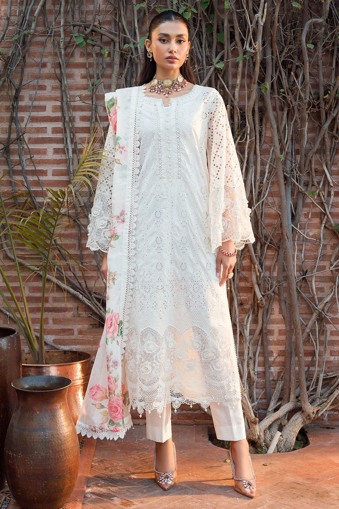 Motifz | Premium Lawn 24 | 4436-RUKAIYAH by Motifz - Designer Dress - Type: Ladies Clothes - Available at Libayah - 100% Original