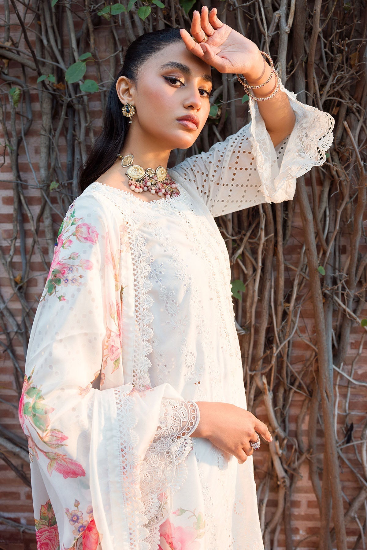 Motifz | Premium Lawn 24 | 4436-RUKAIYAH by Motifz - Designer Dress - Type: Ladies Clothes - Available at Libayah - 100% Original