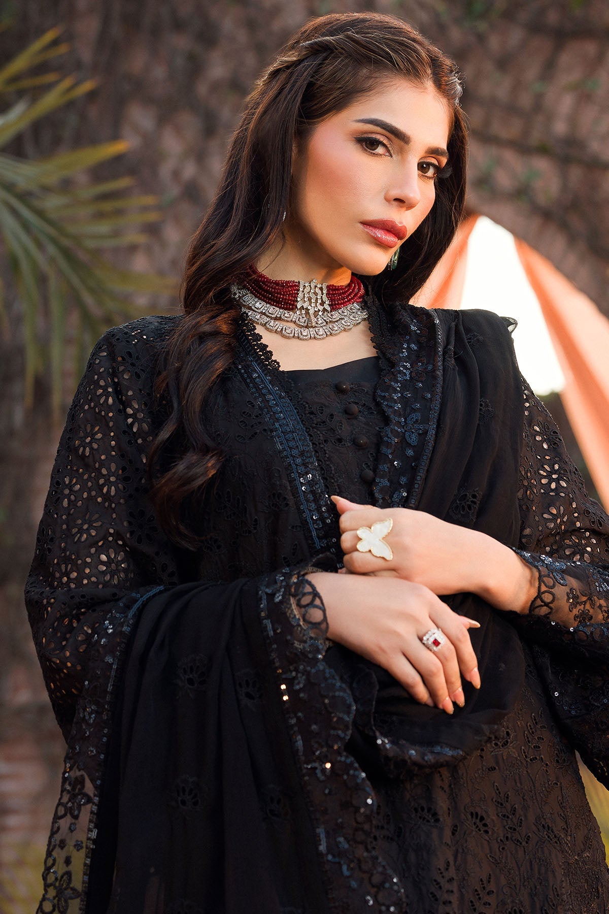 Motifz | Premium Lawn 24 | 4437-TABASSUM by Motifz - Designer Dress - Type: Ladies Clothes - Available at Libayah - 100% Original