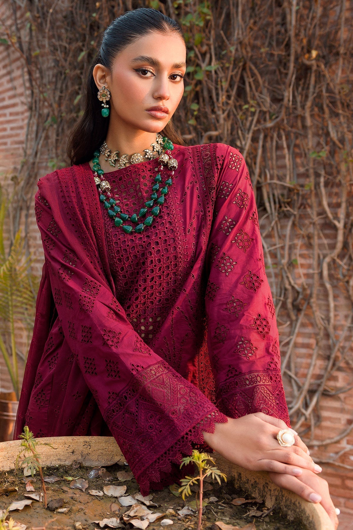 Motifz | Premium Lawn 24 | 4439-YASMEEN by Motifz - Designer Dress - Type: Ladies Clothes - Available at Libayah - 100% Original