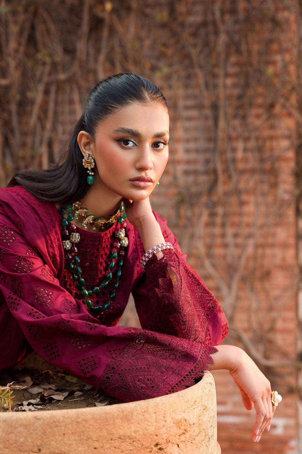 Motifz | Premium Lawn 24 | 4439-YASMEEN by Motifz - Designer Dress - Type: Ladies Clothes - Available at Libayah - 100% Original