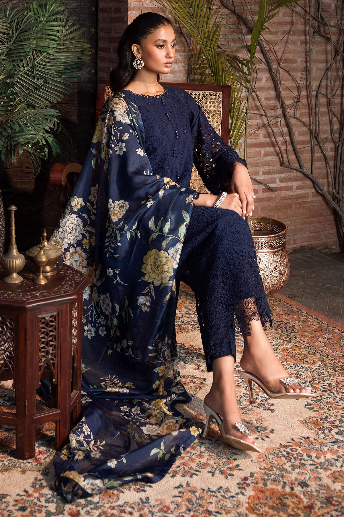 Motifz | Premium Lawn 24 |4440-ULFAT by Motifz - Designer Dress - Type: Ladies Clothes - Available at Libayah - 100% Original