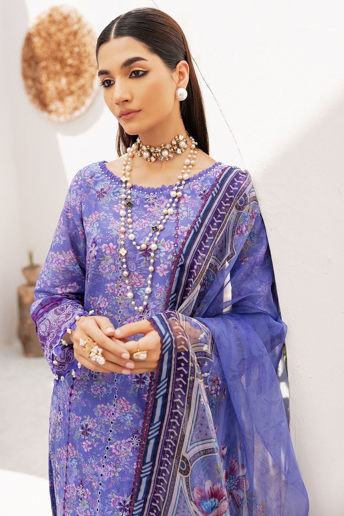 Motifz | Amal Lawn | 4724-ESRA by Motifz - Designer Dress - Type: Ladies Clothes - Available at Libayah - 100% Original