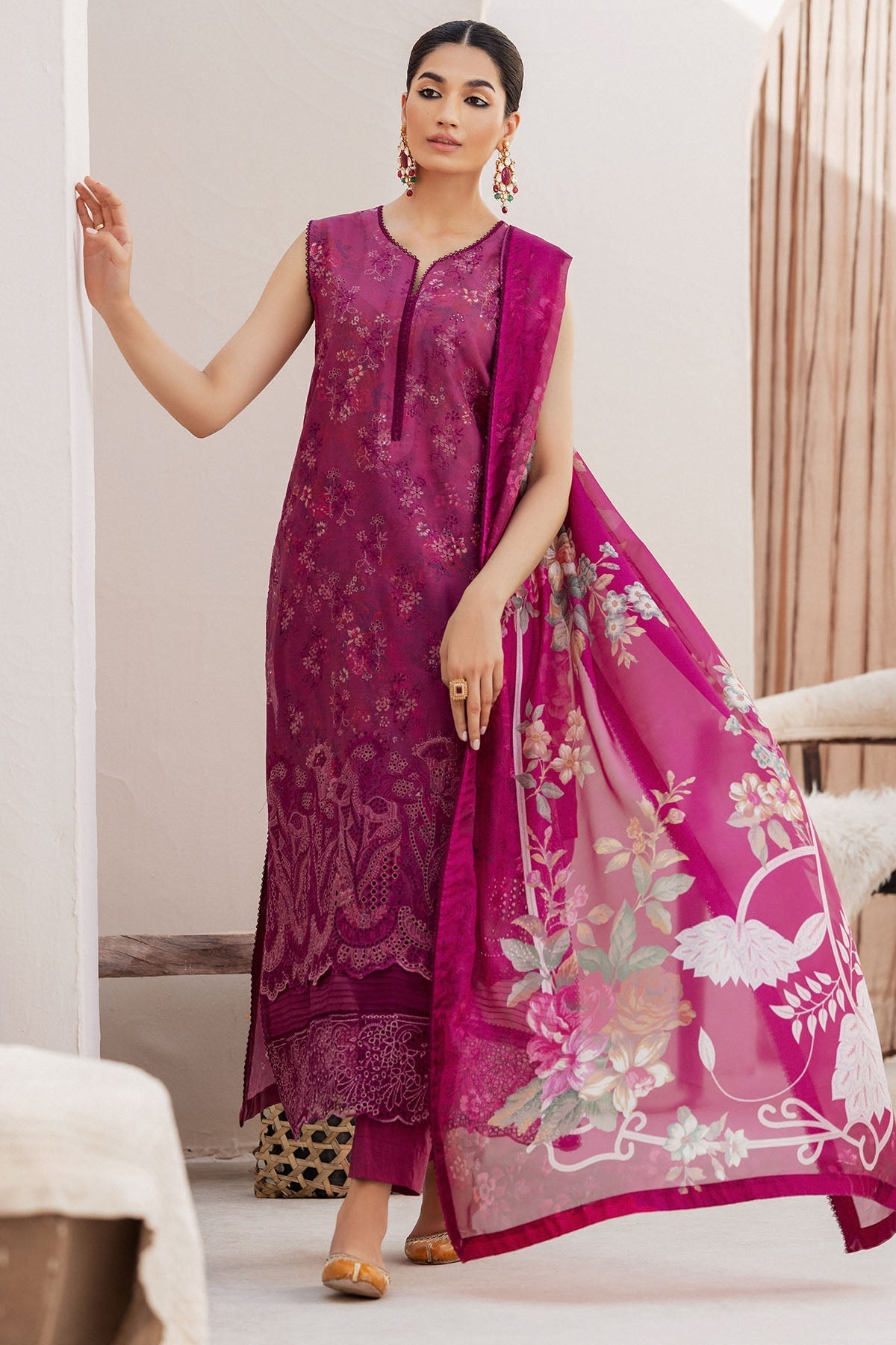 Motifz | Amal Lawn | 4725-EMIRA by Motifz - Designer Dress - Type: Ladies Clothes - Available at Libayah - 100% Original