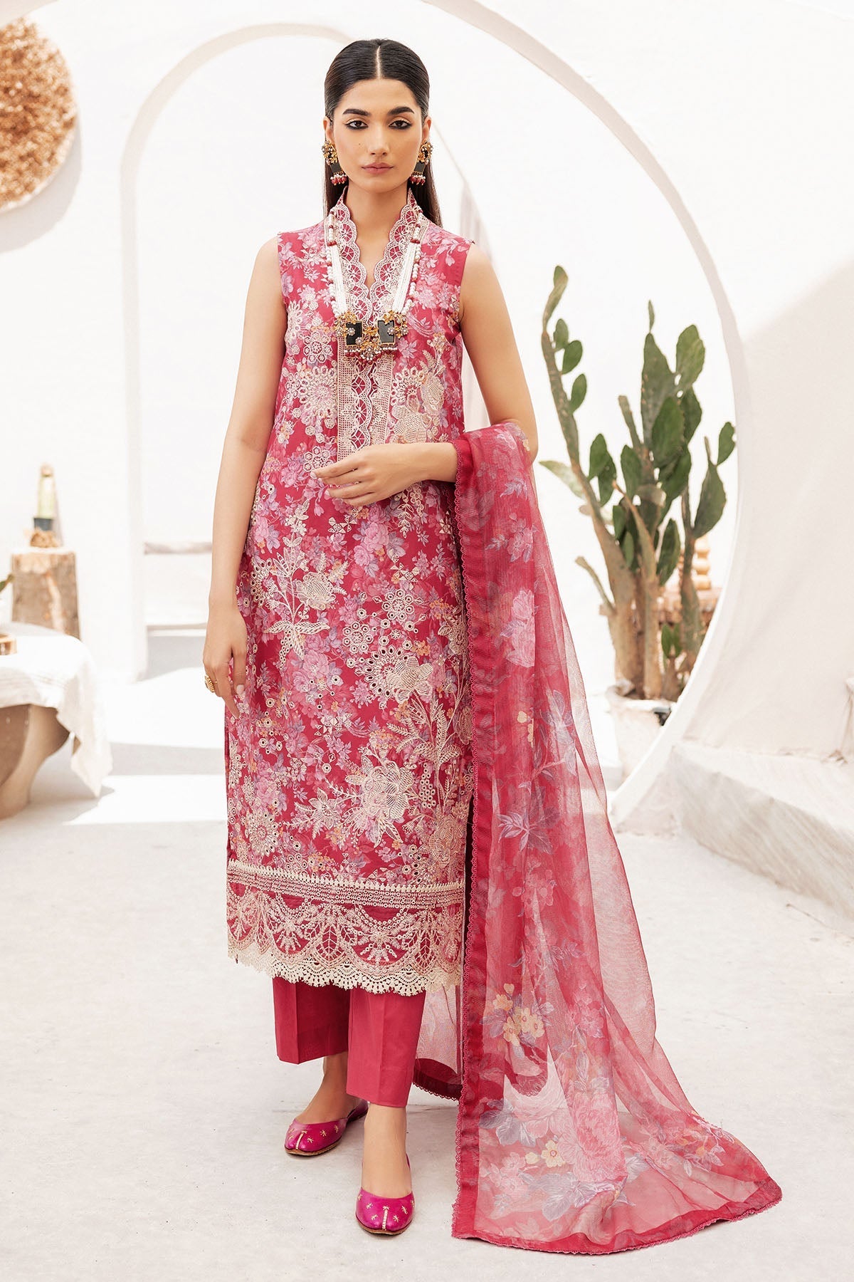 Motifz | Amal Lawn | 4729-ZAISHA by Motifz - Designer Dress - Type: Ladies Clothes - Available at Libayah - 100% Original