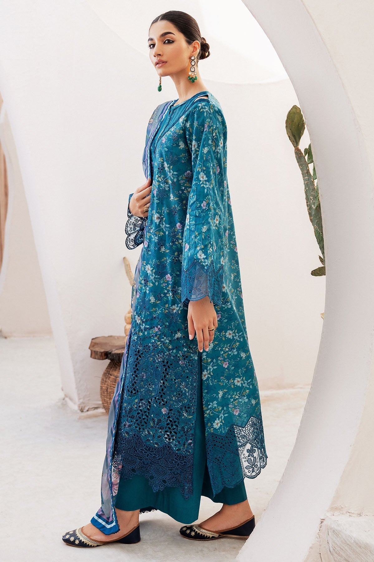 Motifz | Amal Lawn | 4730-RANIA by Motifz - Designer Dress - Type: Ladies Clothes - Available at Libayah - 100% Original