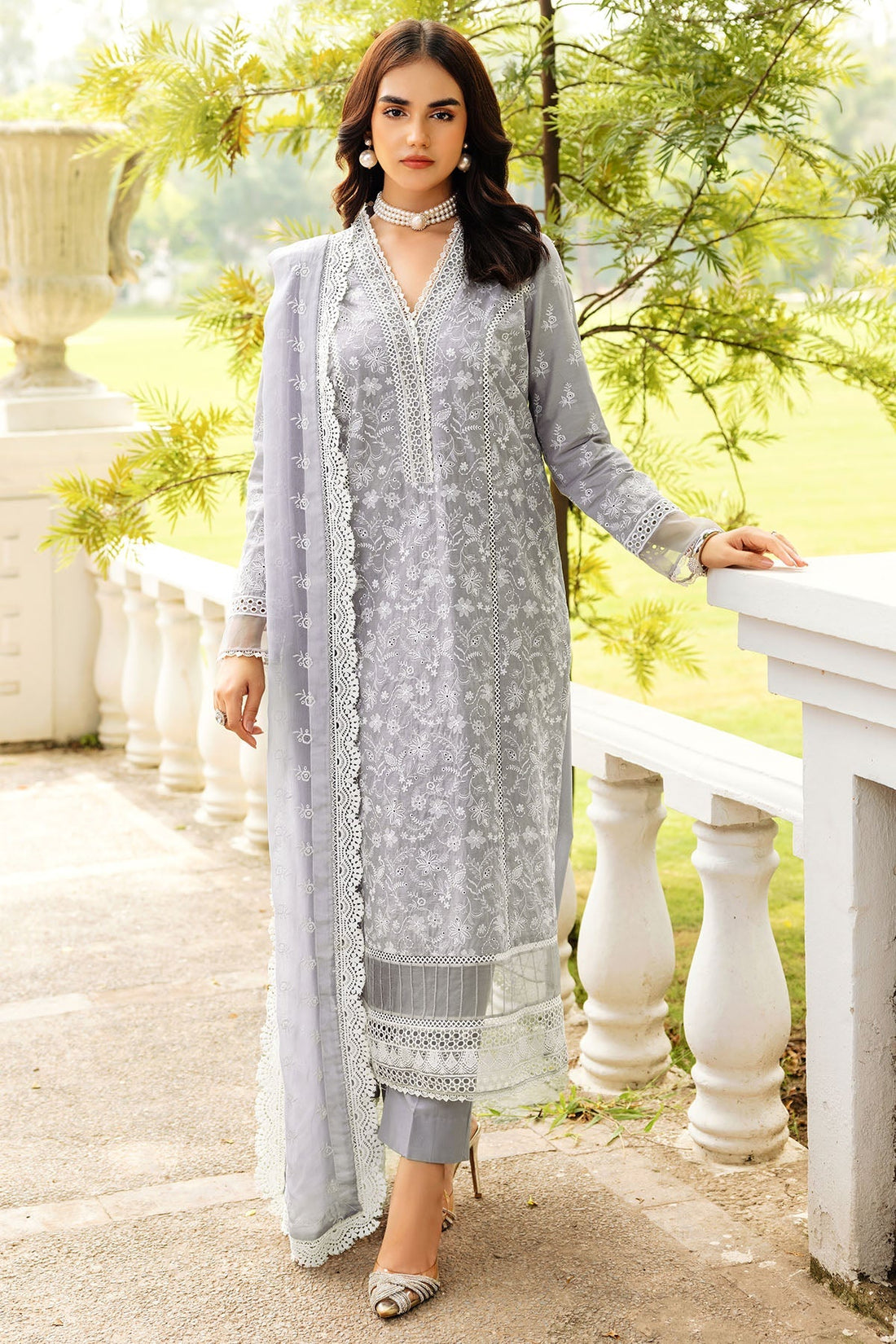 Motifz | Premium Lawn 24 | 4837-MEHTAB by Motifz - Designer Dress - Type: Ladies Clothes - Available at Libayah - 100% Original