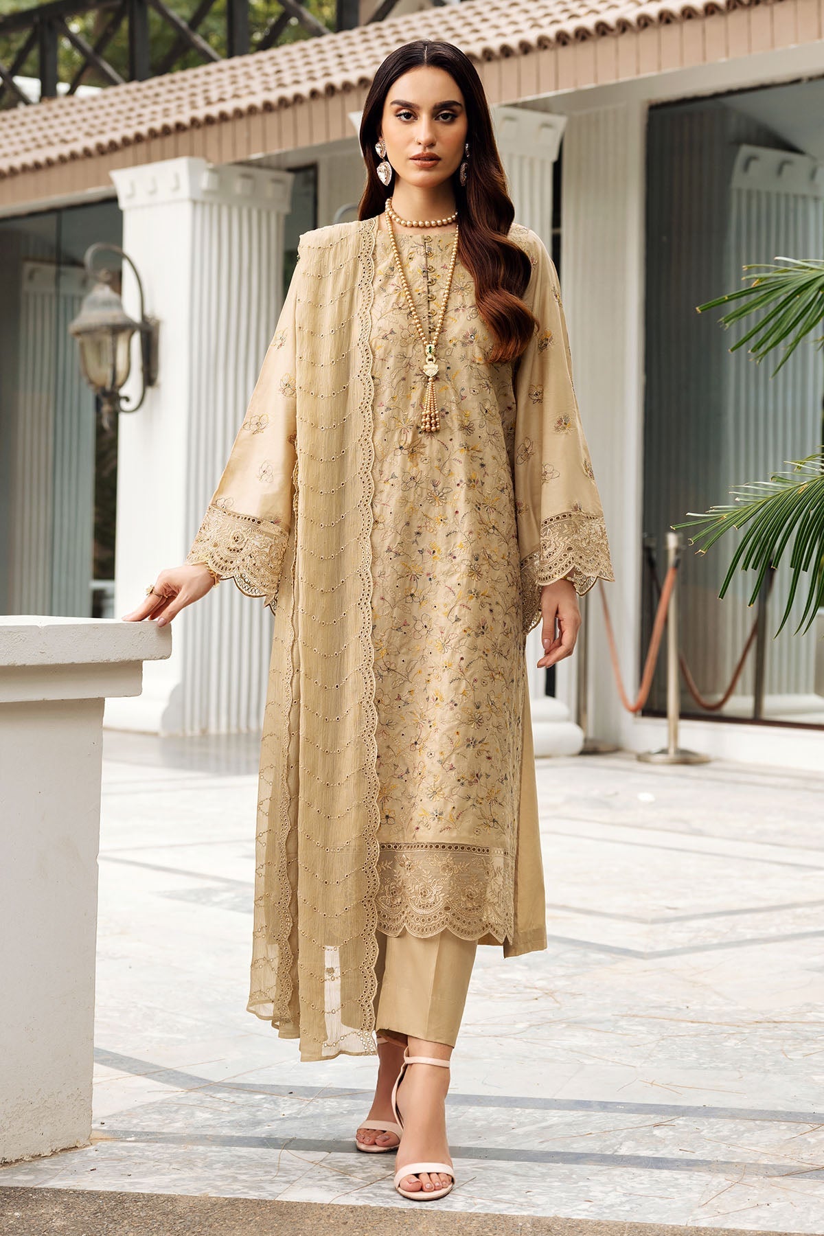 Motifz | Premium Lawn 24 | 4838-AREESH by Motifz - Designer Dress - Type: Ladies Clothes - Available at Libayah - 100% Original