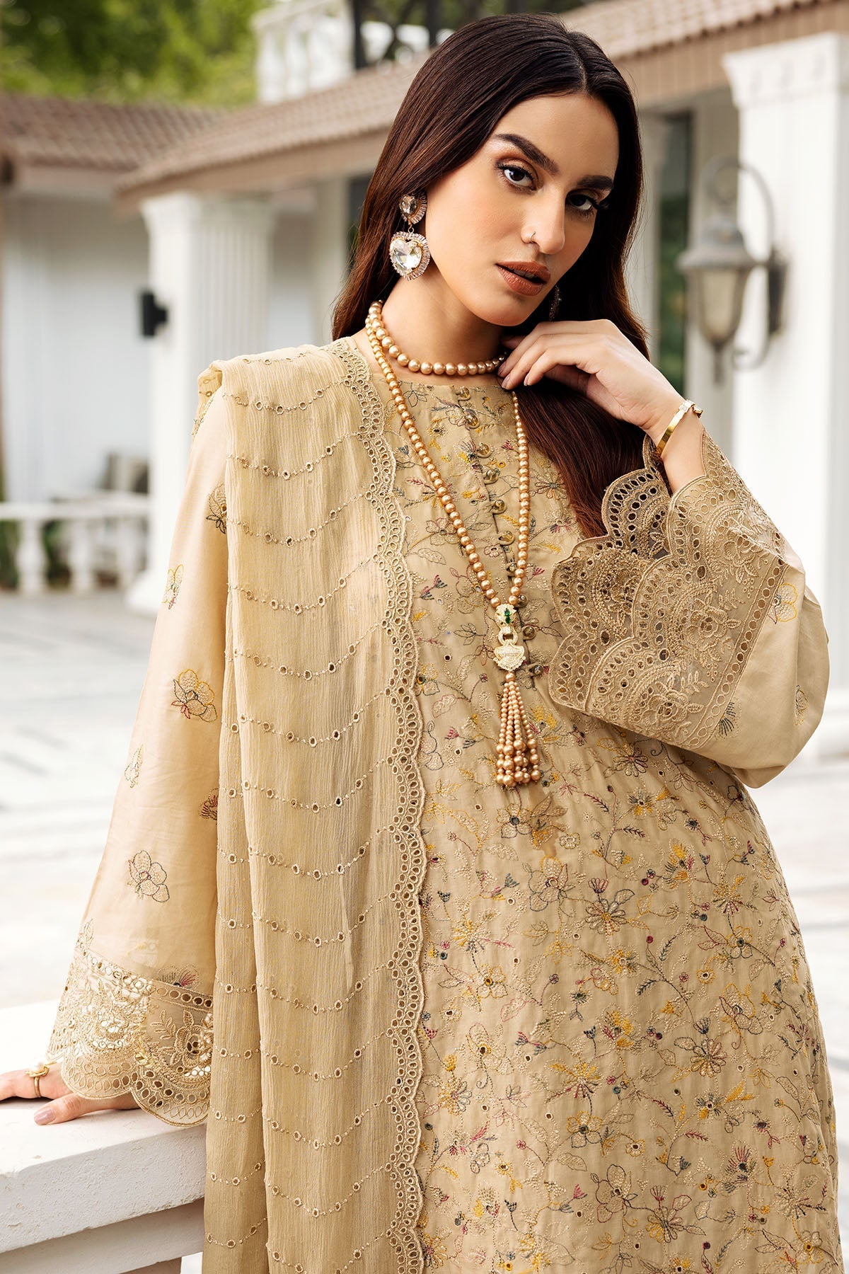 Motifz | Premium Lawn 24 | 4838-AREESH by Motifz - Designer Dress - Type: Ladies Clothes - Available at Libayah - 100% Original