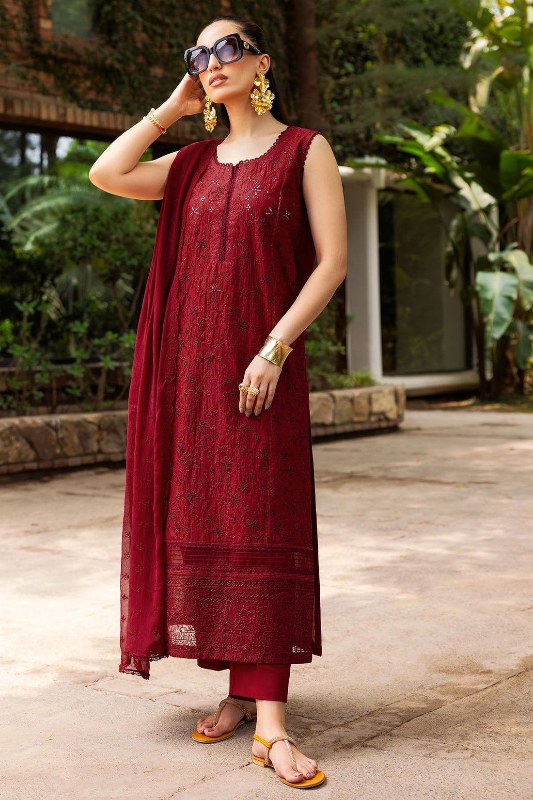 Motifz | Premium Lawn 24 | 4839-PERWASHA by Motifz - Designer Dress - Type: Ladies Clothes - Available at Libayah - 100% Original