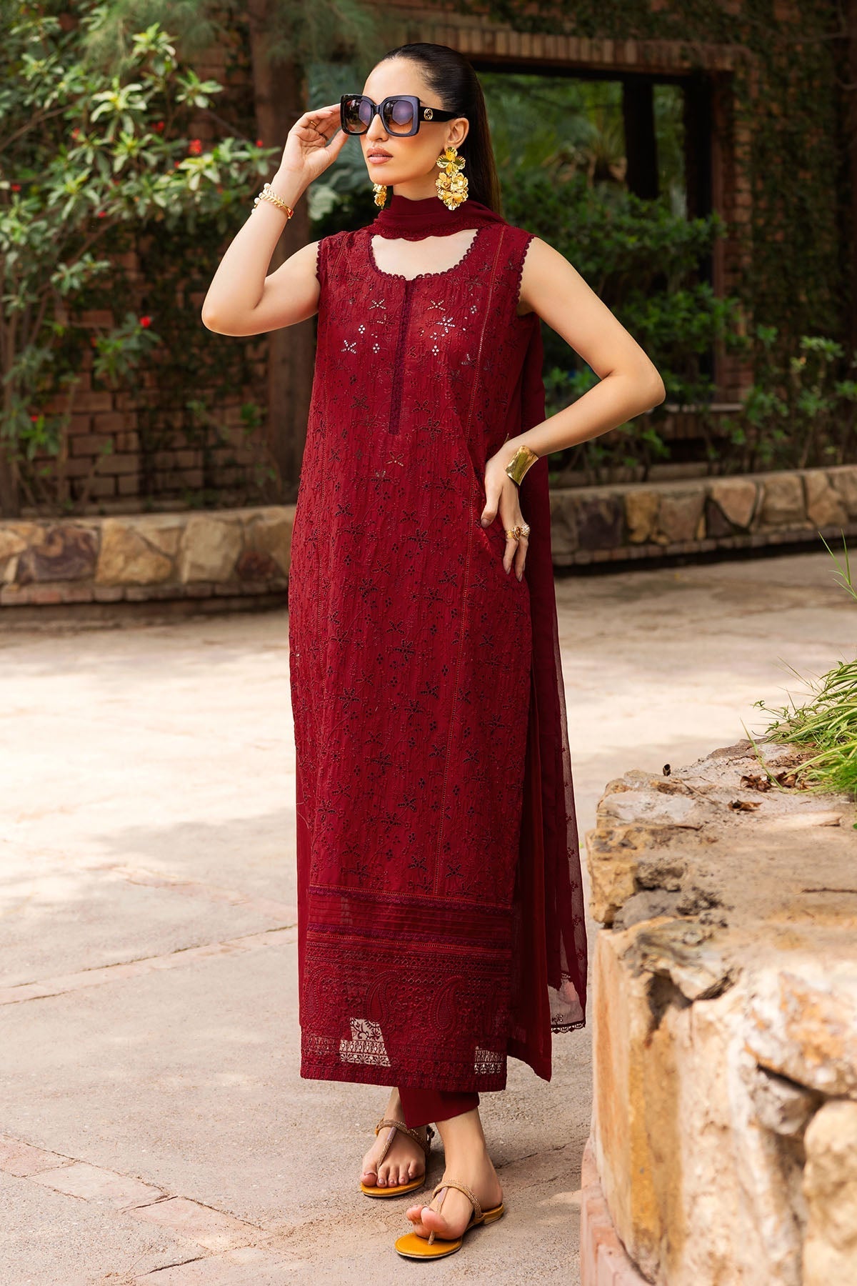 Motifz | Premium Lawn 24 | 4839-PERWASHA by Motifz - Designer Dress - Type: Ladies Clothes - Available at Libayah - 100% Original