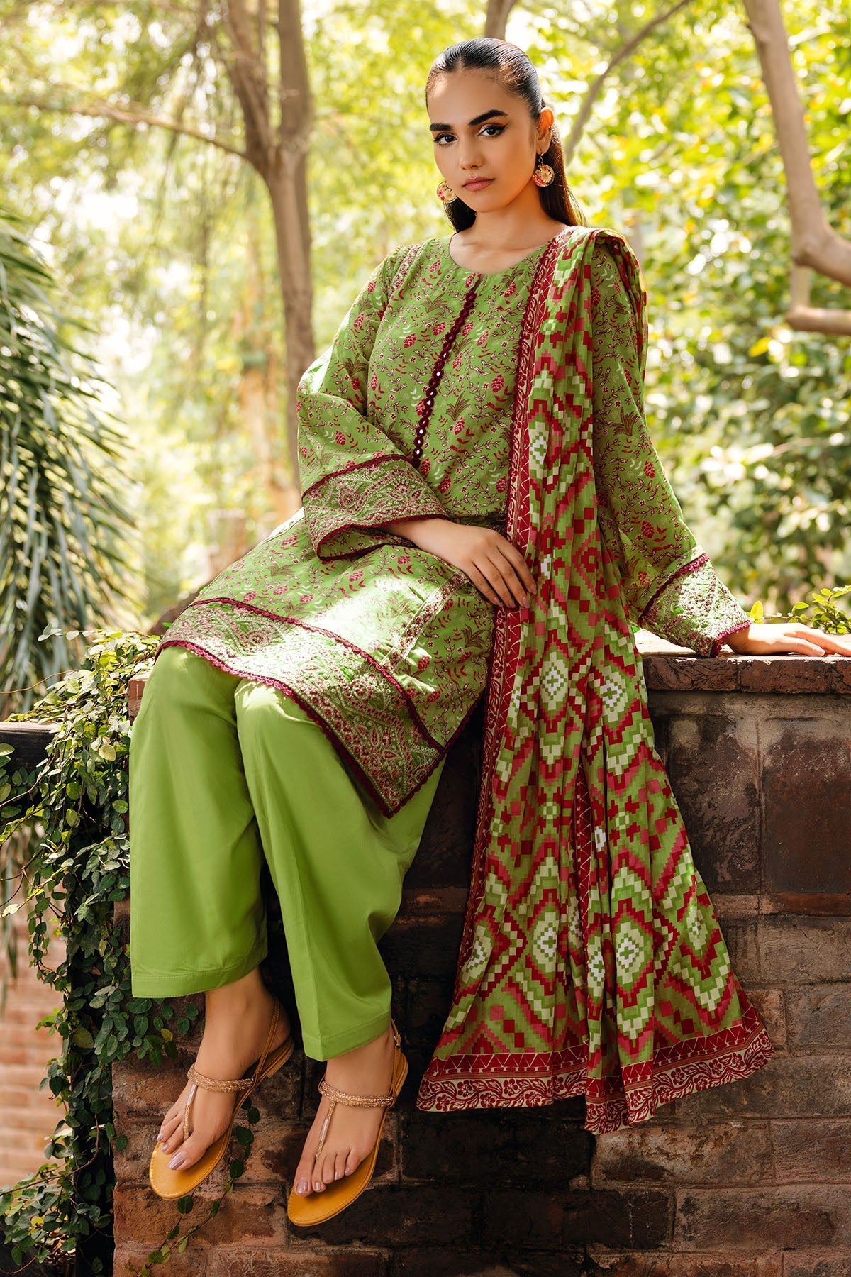 Motifz | Umang Lawn | 4894-HIBA by Motifz - Designer Dress - Type: Ladies Clothes - Available at Libayah - 100% Original