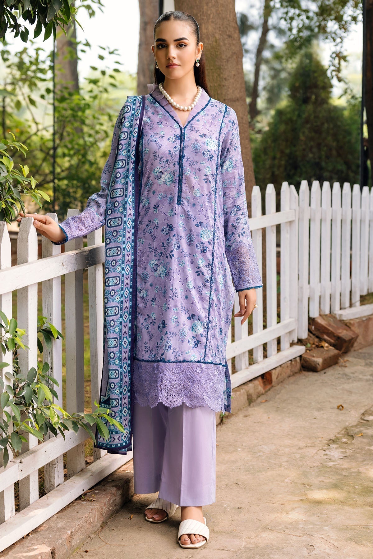 Motifz | Umang Lawn | 4897-ARISHA by Motifz - Designer Dress - Type: Ladies Clothes - Available at Libayah - 100% Original
