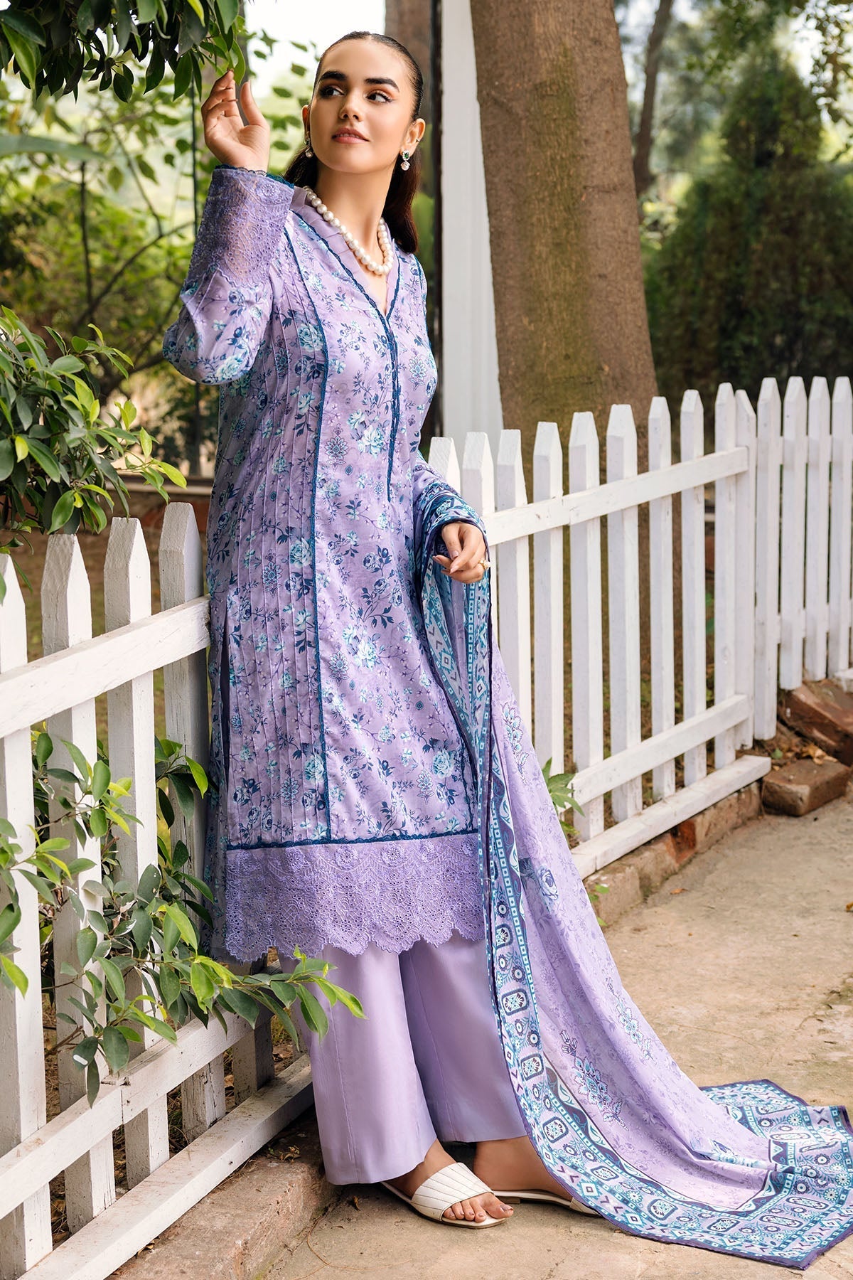 Motifz | Umang Lawn | 4897-ARISHA by Motifz - Designer Dress - Type: Ladies Clothes - Available at Libayah - 100% Original