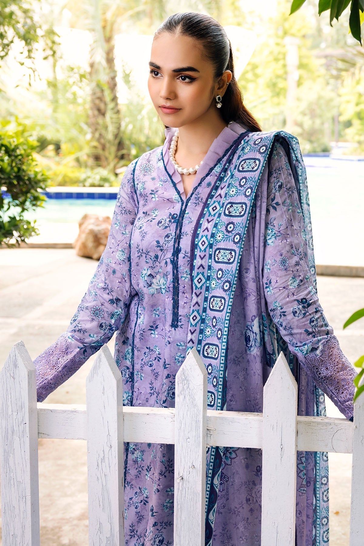 Motifz | Umang Lawn | 4897-ARISHA by Motifz - Designer Dress - Type: Ladies Clothes - Available at Libayah - 100% Original
