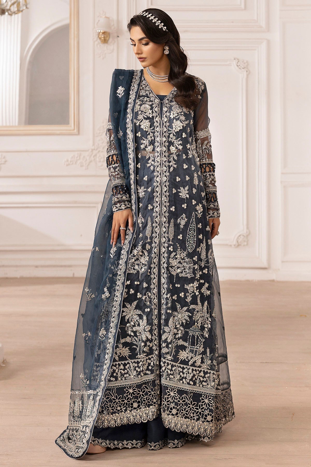 Motifz | Luxury Formal | 4931-YASNA by Motifz - Designer Dress - Type: Ladies Clothes - Available at Libayah - 100% Original