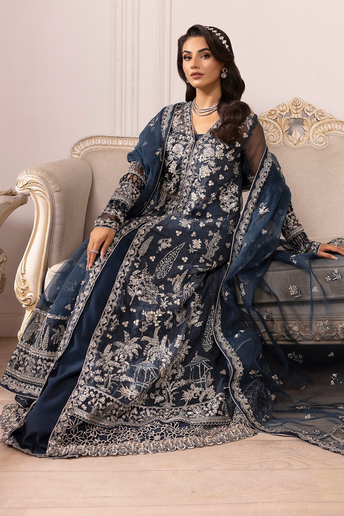 Motifz | Luxury Formal | 4931-YASNA by Motifz - Designer Dress - Type: Ladies Clothes - Available at Libayah - 100% Original