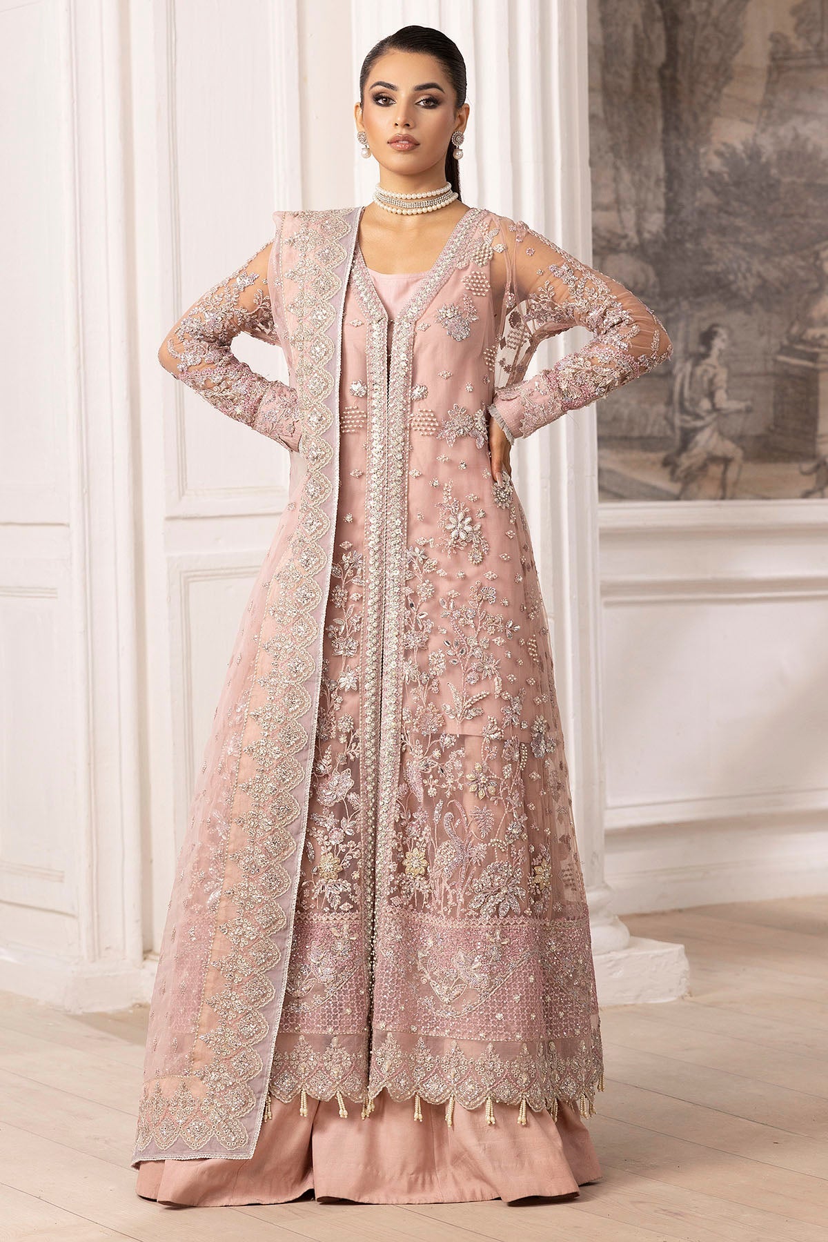 Motifz | Luxury Formal | 4935-AHLAM by Motifz - Designer Dress - Type: Ladies Clothes - Available at Libayah - 100% Original