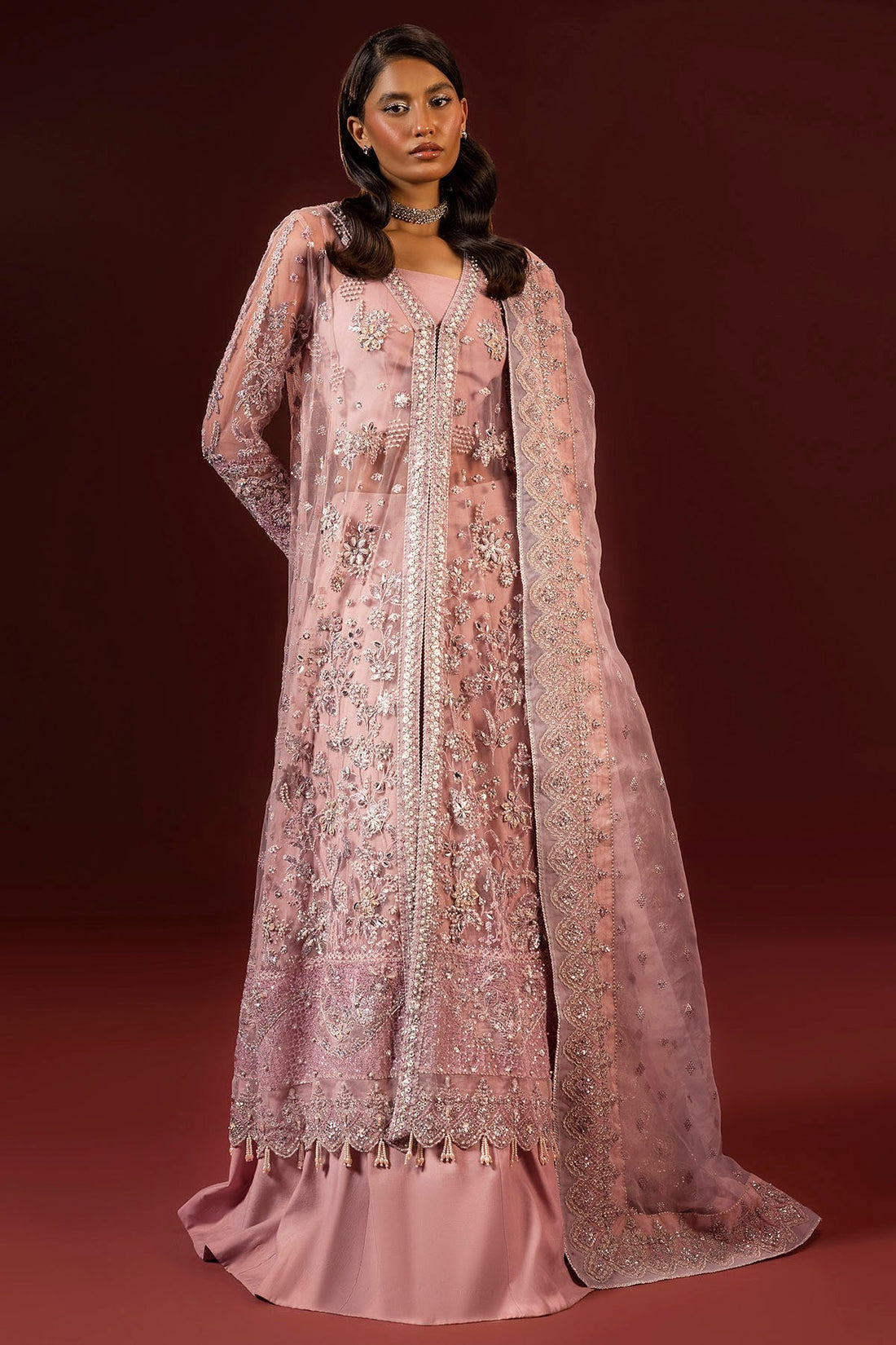 Motifz | Luxury Wedding Formals | 4935-AHLAM by Motifz - Designer Dress - Type: Ladies Clothes - Available at Libayah - 100% Original