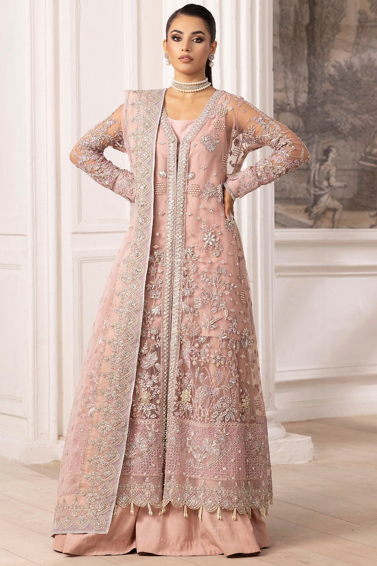 Motifz | Luxury Formal | 4935-AHLAM by Motifz - Designer Dress - Type: Ladies Clothes - Available at Libayah - 100% Original