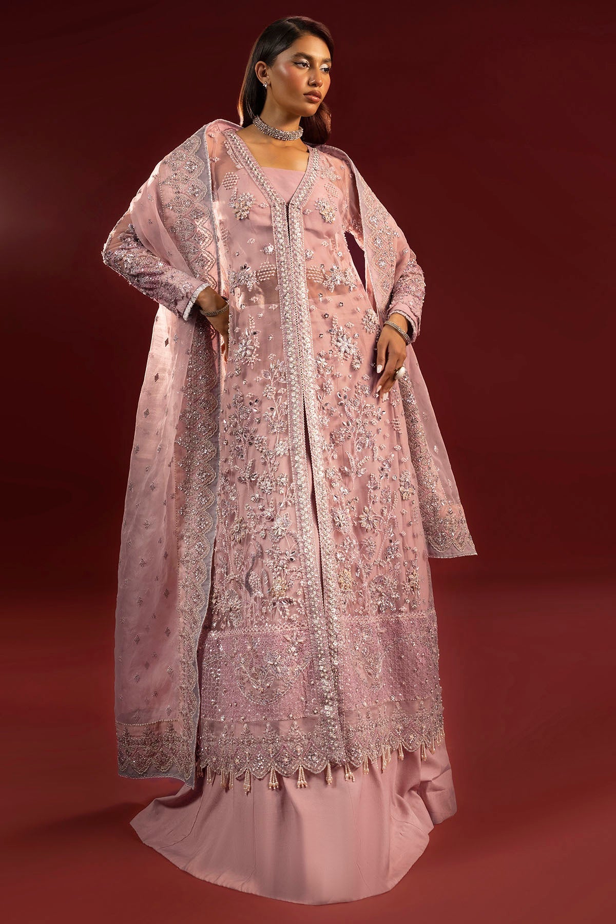 Motifz | Luxury Wedding Formals | 4935-AHLAM by Motifz - Designer Dress - Type: Ladies Clothes - Available at Libayah - 100% Original