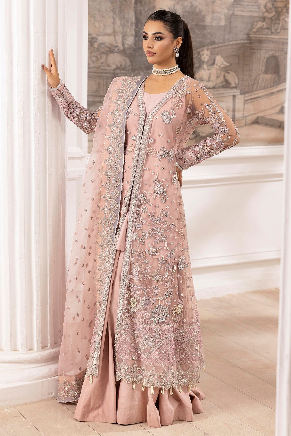 Motifz | Luxury Formal | 4935-AHLAM by Motifz - Designer Dress - Type: Ladies Clothes - Available at Libayah - 100% Original