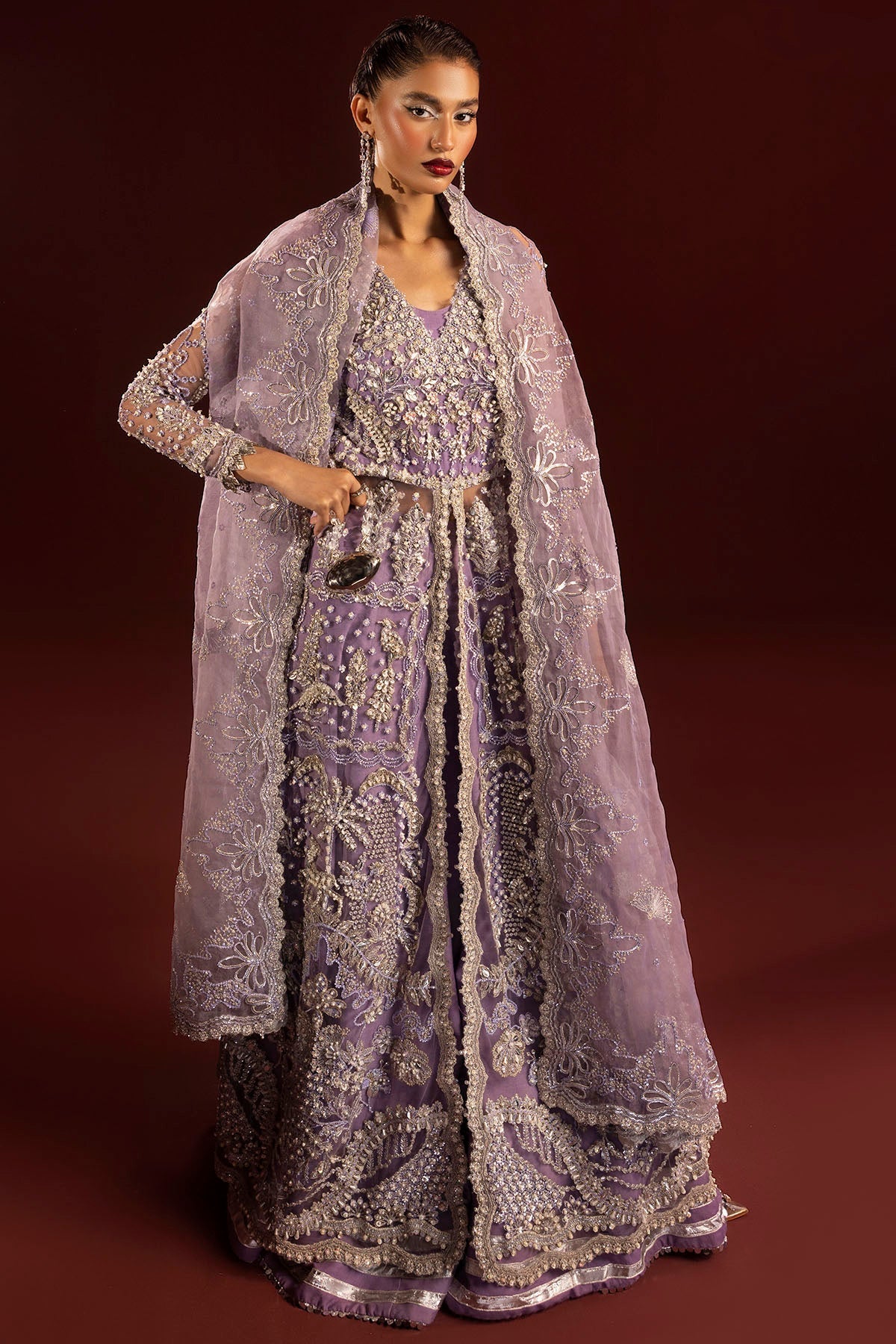 Motifz | Luxury Wedding Formals | 4939-YASHFA by Motifz - Designer Dress - Type: Ladies Clothes - Available at Libayah - 100% Original