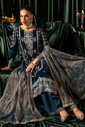 Motifz | Velvet Formals | 5093-DANEEN by Motifz - Designer Dress - Type: Ladies Clothes - Available at Libayah - 100% Original