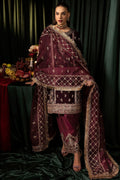Motifz | Velvet Formals | 5095-MAZNEEN by Motifz - Designer Dress - Type: Ladies Clothes - Available at Libayah - 100% Original