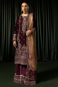 Motifz | Velvet Formals | 5096-DAISHA by Motifz - Designer Dress - Type: Ladies Clothes - Available at Libayah - 100% Original